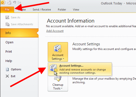 how to set up gmail in outlook online